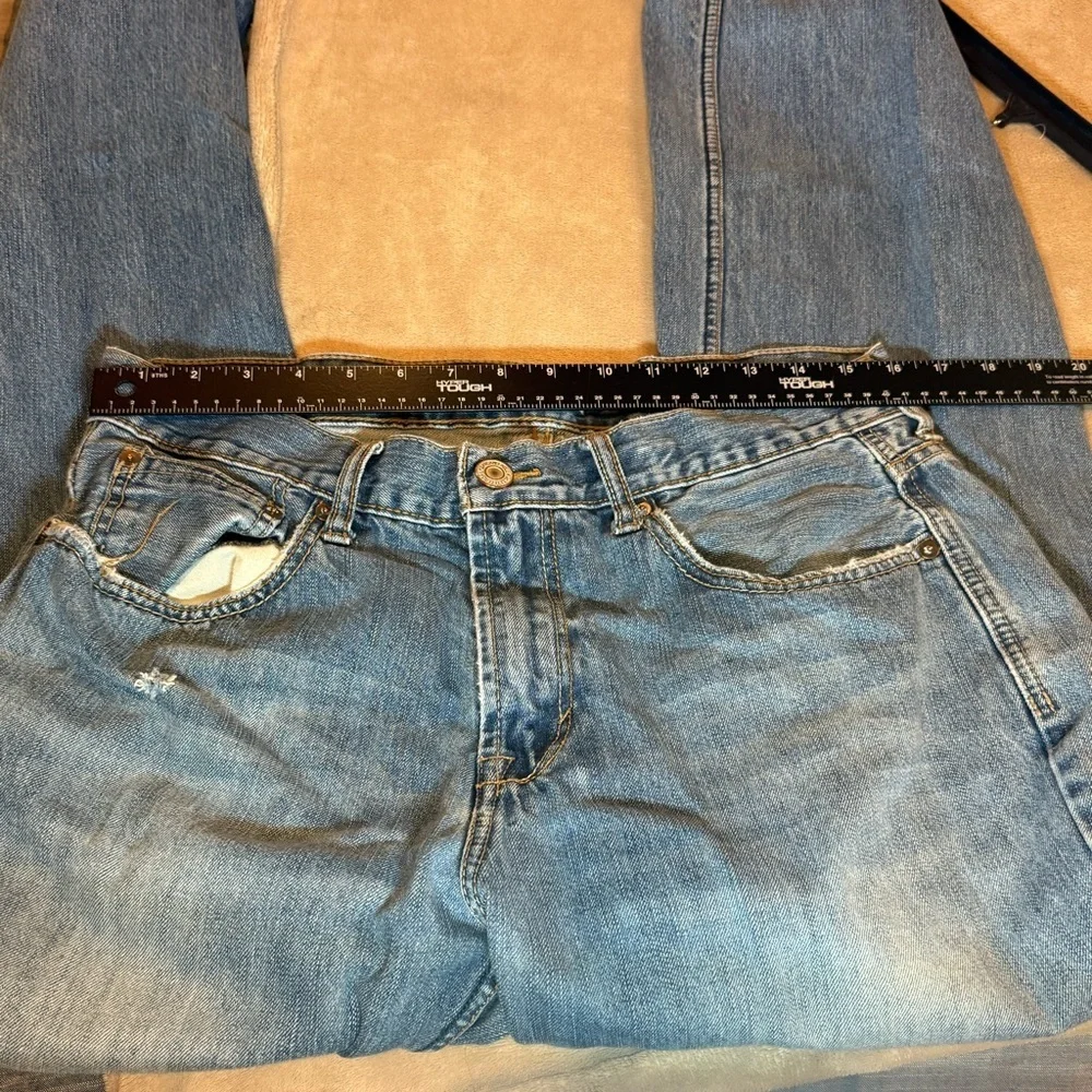 American Eagle men’s Y2K inspired boot cut jeans, size 34 x 32